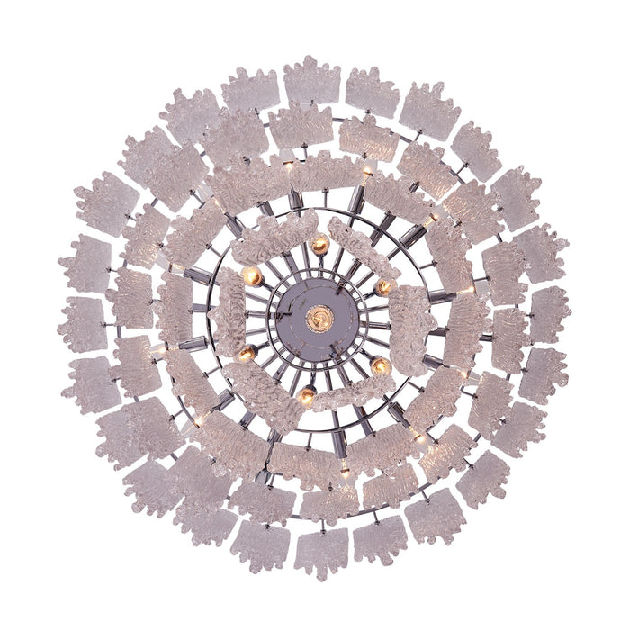 Kalco - 523256CH - 19 Light Pendant - Gisel - Polished Chrome