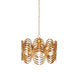 Kalco - 523858WGL - Eight Light Pendant - Botanica - Warm Gold