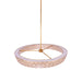 Kalco - 523156OL - LED Pendant - Geo - Oxidized Gold Leaf