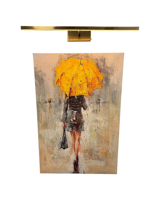 House of Troy - RALED24-SB - LED Picture Light - Advent - Antique Brass