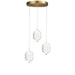 Dainolite Ltd - PRI-1222LEDP-AGB - LED Pendant - Peri - Clear