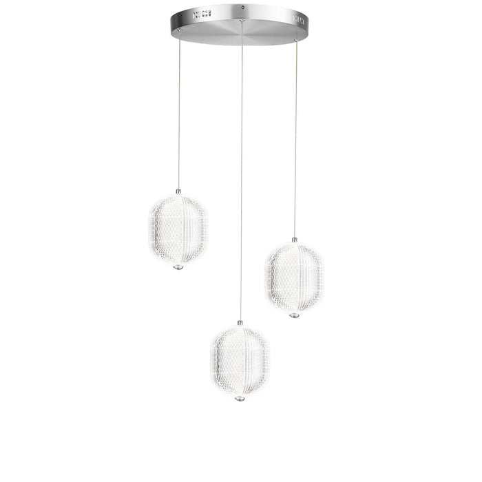 Dainolite Ltd - PRI-1222LEDP-PC - LED Pendant - Peri - Clear