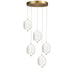 Dainolite Ltd - PRI-1530LEDP-AGB - LED Pendant - Peri - Clear