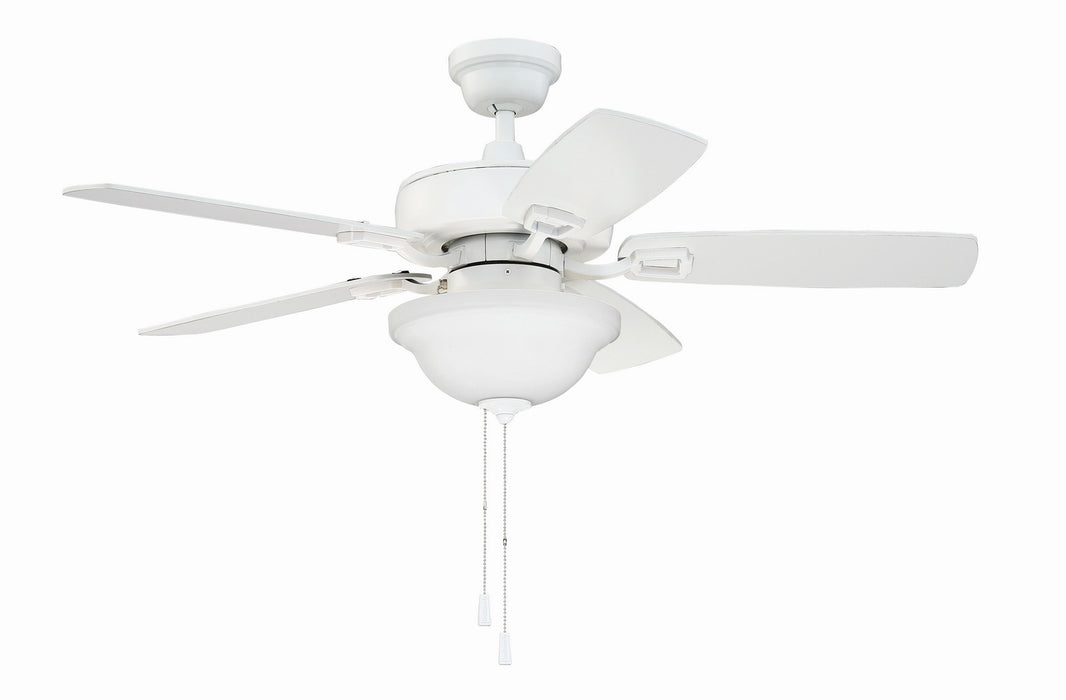 Craftmade - TCE42W5C1-C - 42" Ceiling Fan - Twist N Click - White