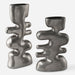 Uttermost - 18145 - Vases Set/2 - Free Flowing - Tarnished Nickel Glaze