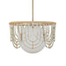 Uttermost - 21605 - One Light Pendant - Arches - Warm Brass And Antique White