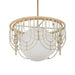 Uttermost - 21605 - One Light Pendant - Arches - Warm Brass And Antique White