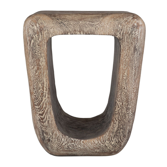 Uttermost - 24901 - Accent Stool - Loophole - Natural Wash