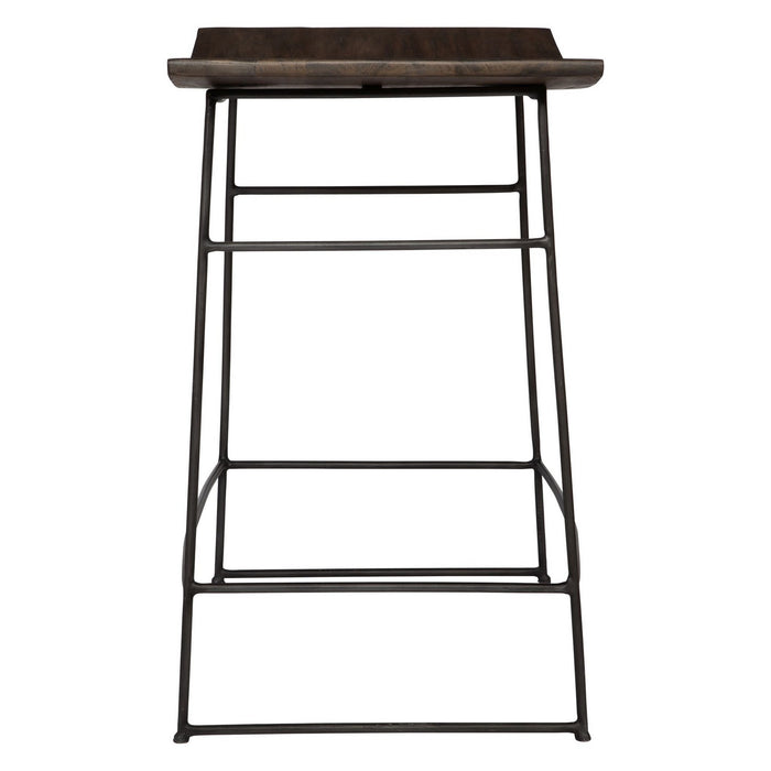 Uttermost - 25299 - Counter Stool - Thura - Dark Gunmetal