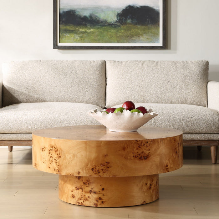 Uttermost - 25335 - Coffee Table - Knots - Honey Tone