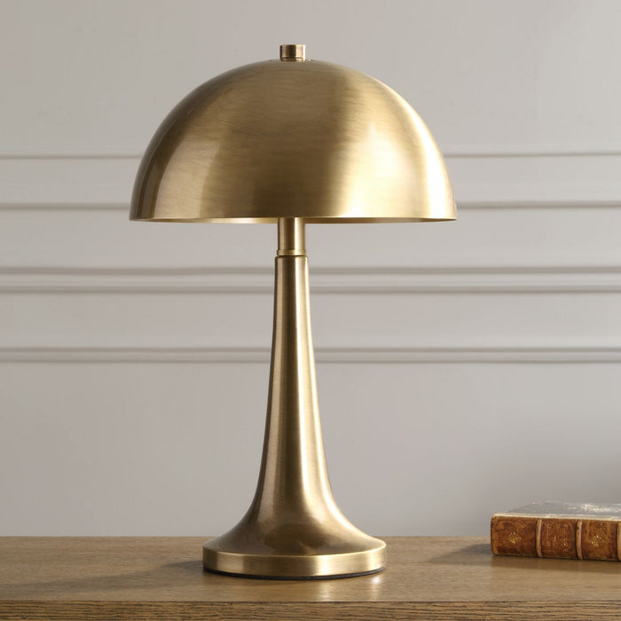 Uttermost - 30413-1 - One Light Table Lamp - Dame - Antique Brass