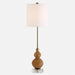 Uttermost - 30431-1 - One Light Buffet Lamp - Sienna - Brushed Antique Brass