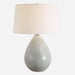 Uttermost - 30432 - One Light Table Lamp - Moray - Brushed Nickel