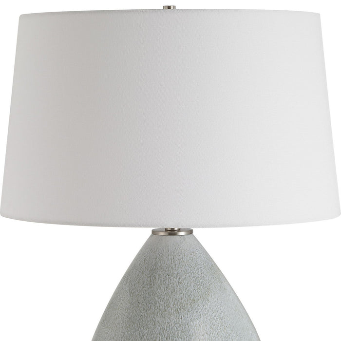 Uttermost - 30432 - One Light Table Lamp - Moray - Brushed Nickel