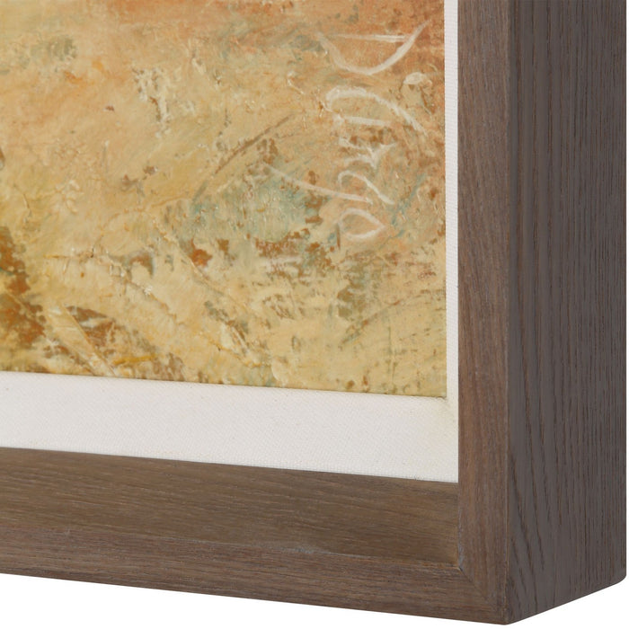 Uttermost - 32350 - Framed Print - Vista Grande - Briarsmoke/dark Walnut