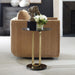 Uttermost - 50005 - Accent Table - Aperture - Brass