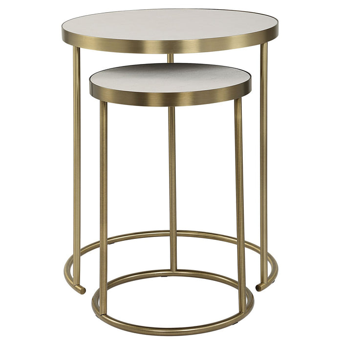 Uttermost - 50007 - Nesting Tables Set/2 - Aragon - Brass