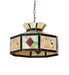 Meyda Tiffany - 23791 - Three Light Pendant - Poker Face