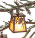 Meyda Tiffany - 269042 - Eight Light Chandelier - Pine Branch - Rust & Green Branches