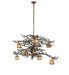 Meyda Tiffany - 269042 - Eight Light Chandelier - Pine Branch - Rust & Green Branches