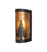 Meyda Tiffany - 270072 - LED Wall Sconce - Tall Pines - Textured Black