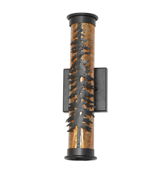 Meyda Tiffany - 270086 - Two Light Wall Sconce - Tamarack - Textured Black