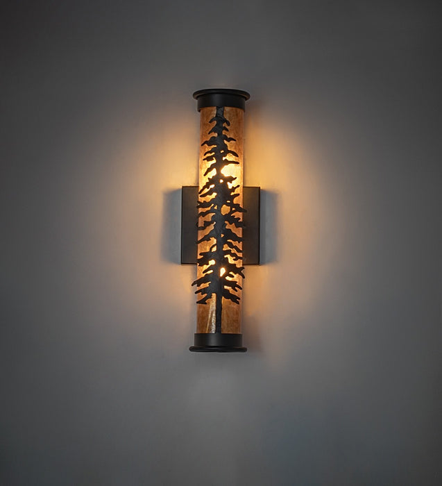 Meyda Tiffany - 270086 - Two Light Wall Sconce - Tamarack - Textured Black