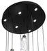 Meyda Tiffany - 271695 - 16 Light Pendant - Celine - Solar Black