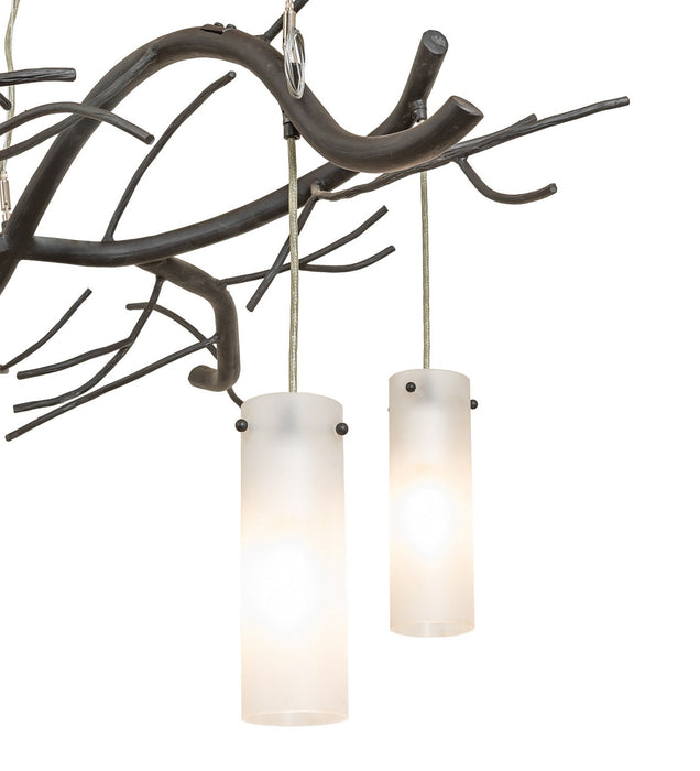 Meyda Tiffany - 273962 - Five Light Chandelier - Winter Solstice - Costello Black