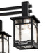 Meyda Tiffany - 273995 - Five Light Chandelier - Roylance - Solar Black