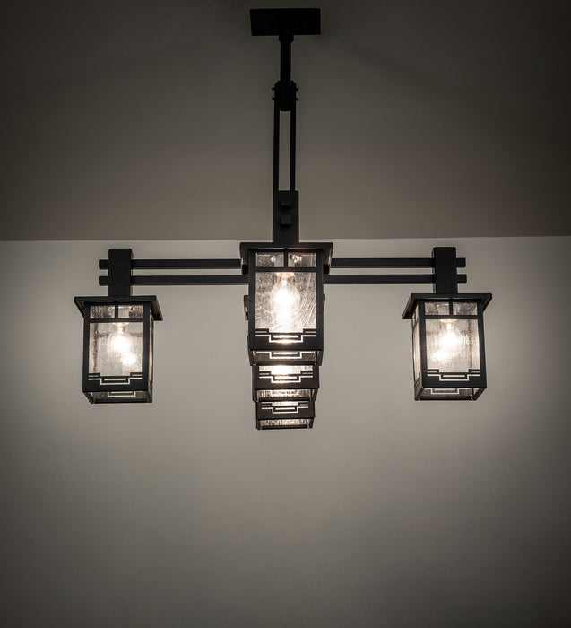 Meyda Tiffany - 273995 - Five Light Chandelier - Roylance - Solar Black