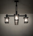 Meyda Tiffany - 273995 - Five Light Chandelier - Roylance - Solar Black