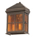 Meyda Tiffany - 276402 - Two Light Wall Sconce - Myles - Craftsman Brown