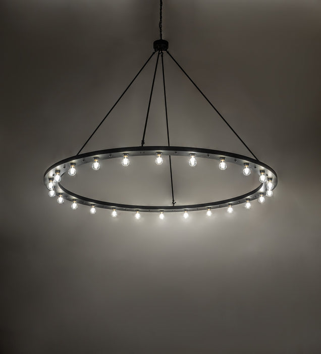 Meyda Tiffany - 276590 - 24 Light Chandelier - Loxley - Solar Black