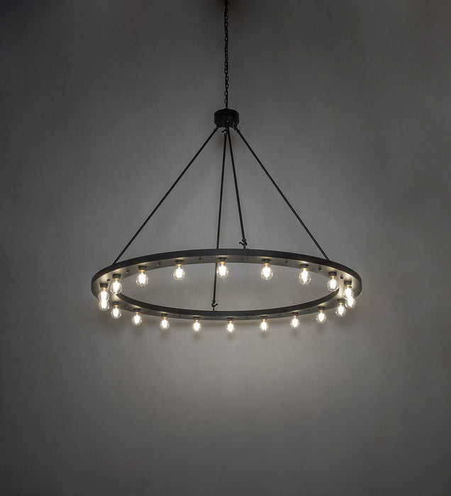 Meyda Tiffany - 276592 - 20 Light Chandelier - Loxley - Solar Black