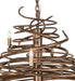 Meyda Tiffany - 278751 - 20 Light Chandelier - Cyclone - Antique Copper