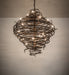 Meyda Tiffany - 278751 - 20 Light Chandelier - Cyclone - Antique Copper