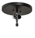 Meyda Tiffany - 65607 - Two Light Flushmount - Bear On The Loose - Textured Black