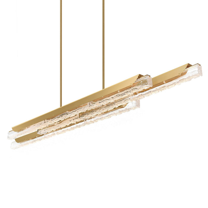 CWI Lighting - 1586P60-3-624 - LED Chandelier - Valira - Brass