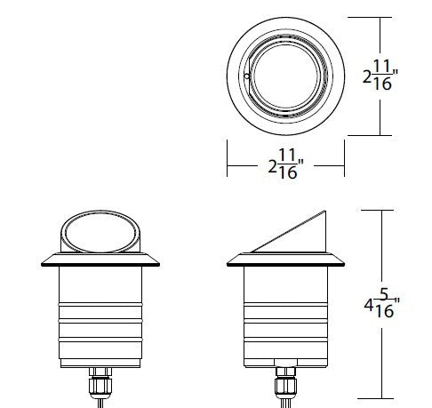 W.A.C. Lighting - 2111-CSSS - LED Landscape Indicator Light - Colorscaping - Stainless Steel