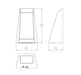 W.A.C. Lighting - 3041-30BBR - LED Deck and Patio Light - Trapezoid - Bronze on Brass