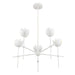 Meridian - M100131BQW - LED Chandelier - Bisque White