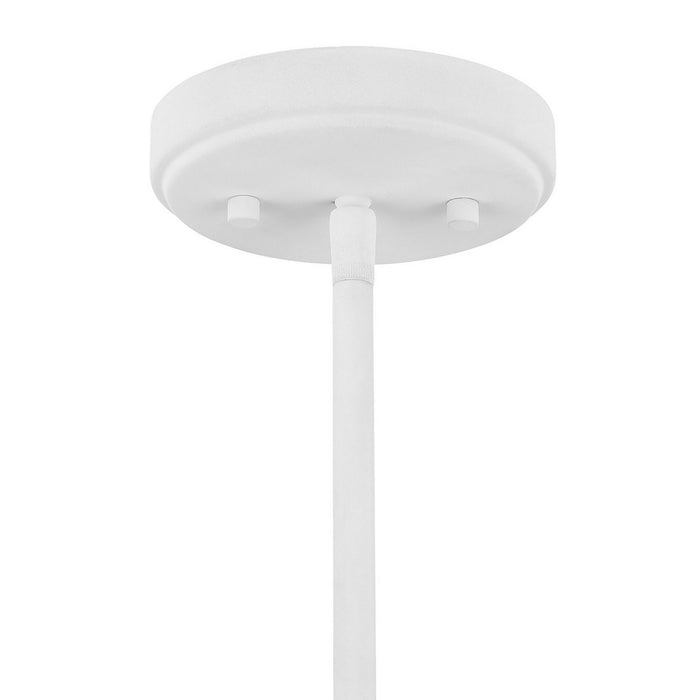 Meridian - M100131BQW - LED Chandelier - Bisque White