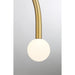 Meridian - M100132NB - LED Chandelier - Natural Brass