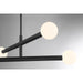 Meridian - M100133MBK - LED Chandelier - Matte Black