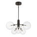 Meridian - M100135ORB - LED Chandelier - Oil Rubbed Bronze