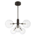 Meridian - M100135ORB - LED Chandelier - Oil Rubbed Bronze