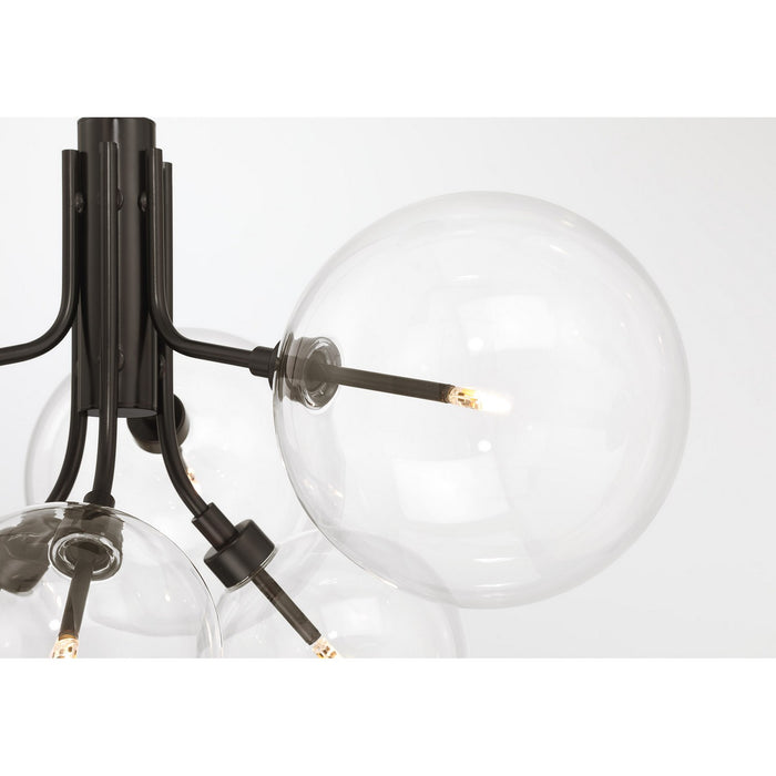 Meridian - M100135ORB - LED Chandelier - Oil Rubbed Bronze