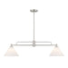 Meridian - M100136BN - Two Light Chandelier - Brushed Nickel