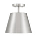 Meridian - M60076BN - One Light Semi-Flush Mount - Brushed Nickel